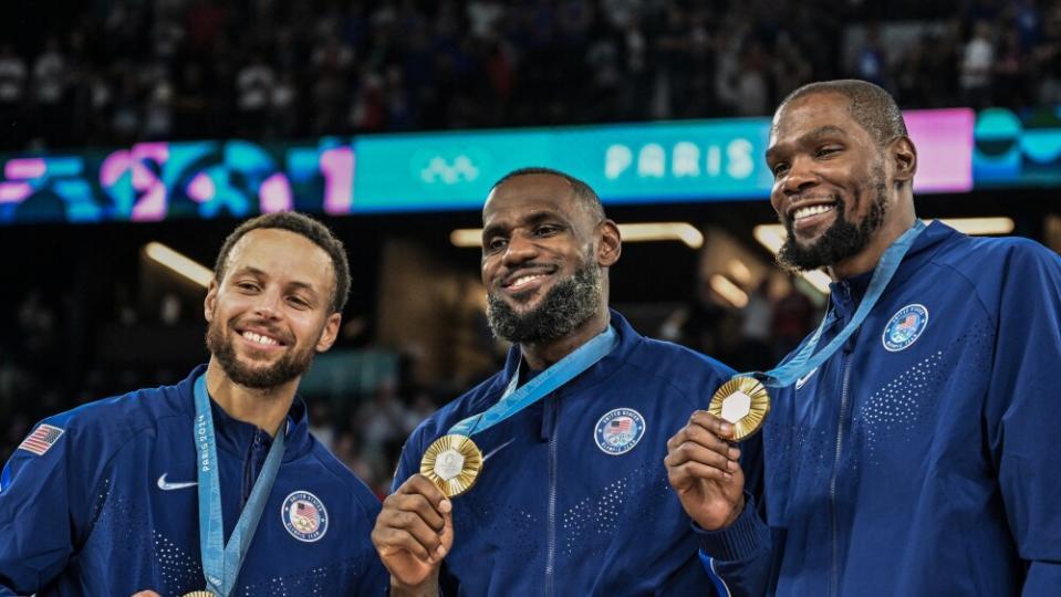 LeBron James and Stephen Curry proudly name victorious Team USA the ‘Avengers’