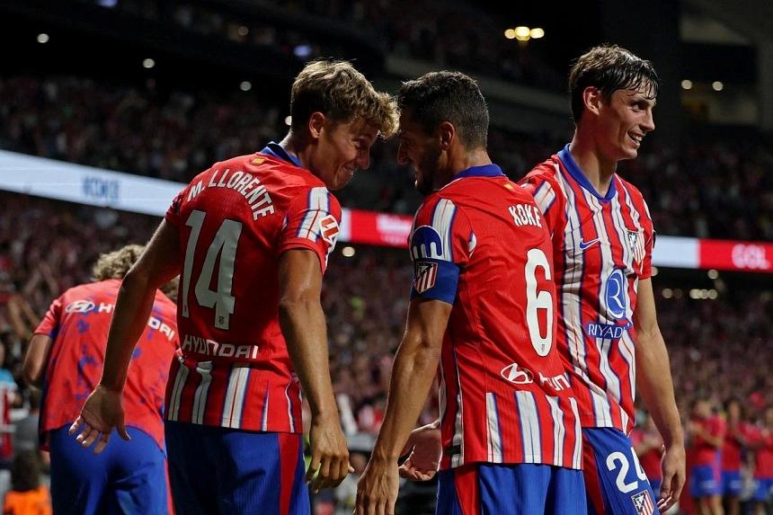 Atletico secures first win of the season with 3-0 victory over Girona at home