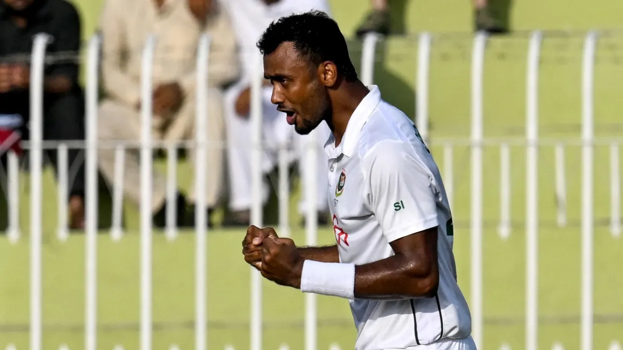 Shoriful Islam ruled out of second Test against Pakistan due to groin injury