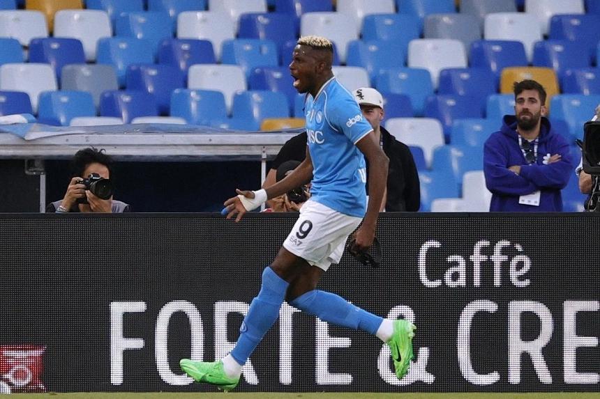 Osimhen excluded from Napoli squad for the season