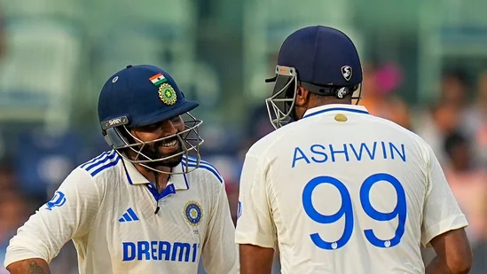 Ashwin attributes dominant century in IND vs BAN Test to Jadeja's invaluable advice