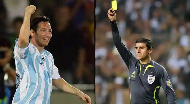 Former referee reveals Lionel Messi avoided yellow card by exchanging jersey during 2007 Copa America