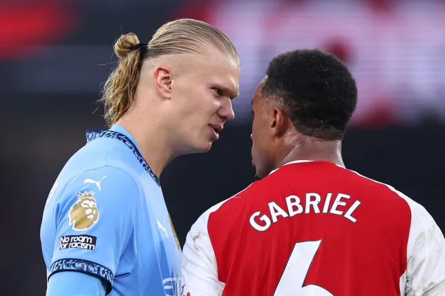 Erling Haaland addresses controversial incident of throwing the ball at Gabriel during Arsenal's draw with Manchester City