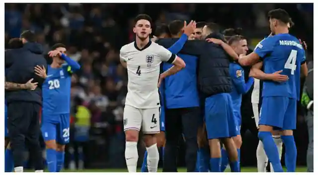 Upset in Nations League as Greece Shock England, Italy and Belgium settle for 2-2 draw