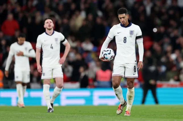 England player ratings as Three Lions stumble to surprising first defeat against Greece