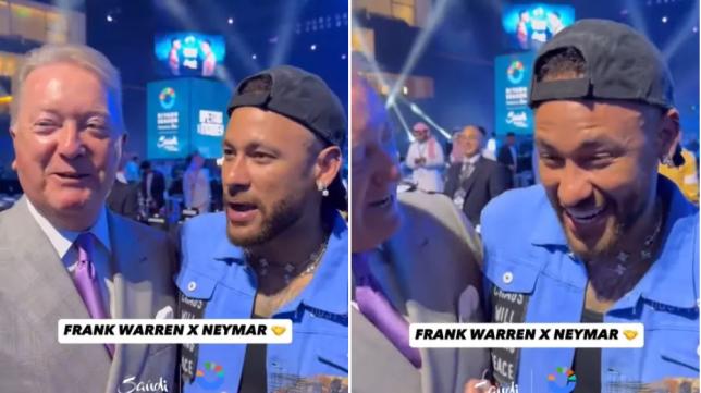 Neymar dismisses Frank Warren's invitation to join Arsenal