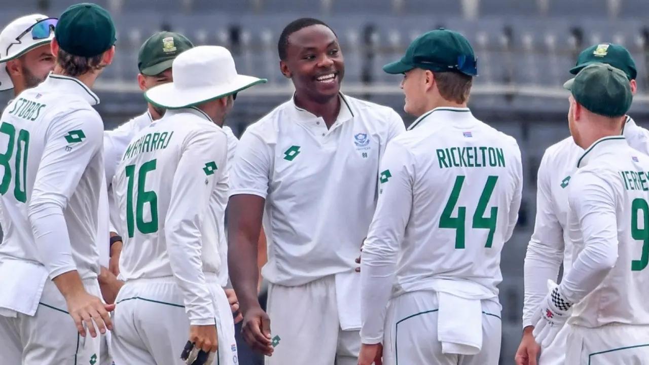 Rabada wreaks havoc on Bangladesh's line-up as visitors maintain dominance