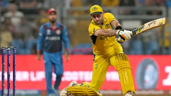 Maxwell's heroic double century saves Australia from defeat against Afghanistan