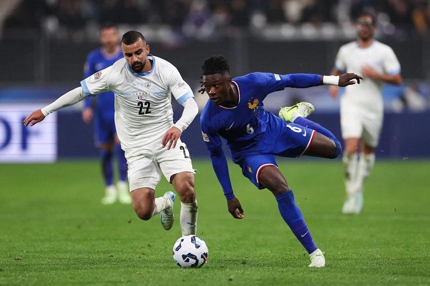 France breeze into Nations League quarter-finals after drawing with Israel