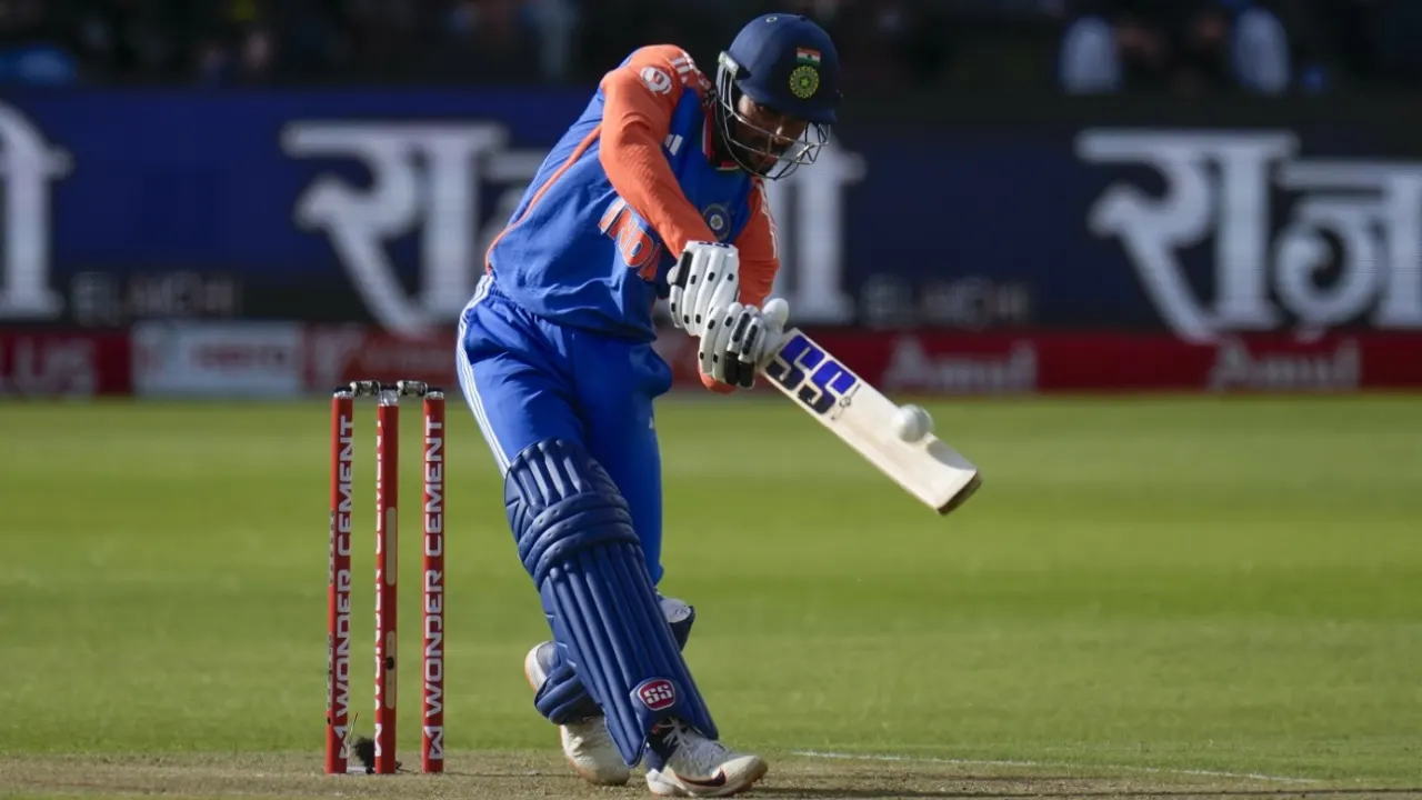 Tilak Varma makes history with third consecutive T20 century