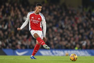 Former Arsenal captain challenges William Saliba to step up his performance as Gabriel outshines him