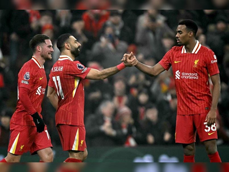 Liverpool's Leaders Hang on Against Leicester City to Extend Lead to Seven Points