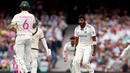 Bumrah Charges at Sam Konstas After Dismissing Usman Khawaja in a Fiery Encounter: 'A Tough Lesson Learned'