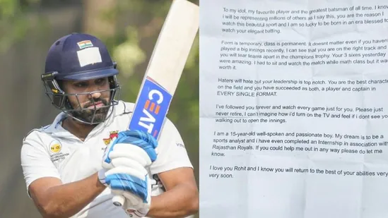 15-year-old fan expresses admiration for Rohit Sharma after his return to Ranji cricket: ‘Haters may hate but your leadership shines’