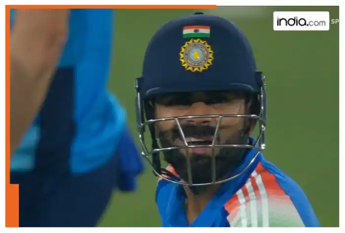 WATCH: Virat Kohli's Bizarre Reaction to DRS Decision in Second ODI against England